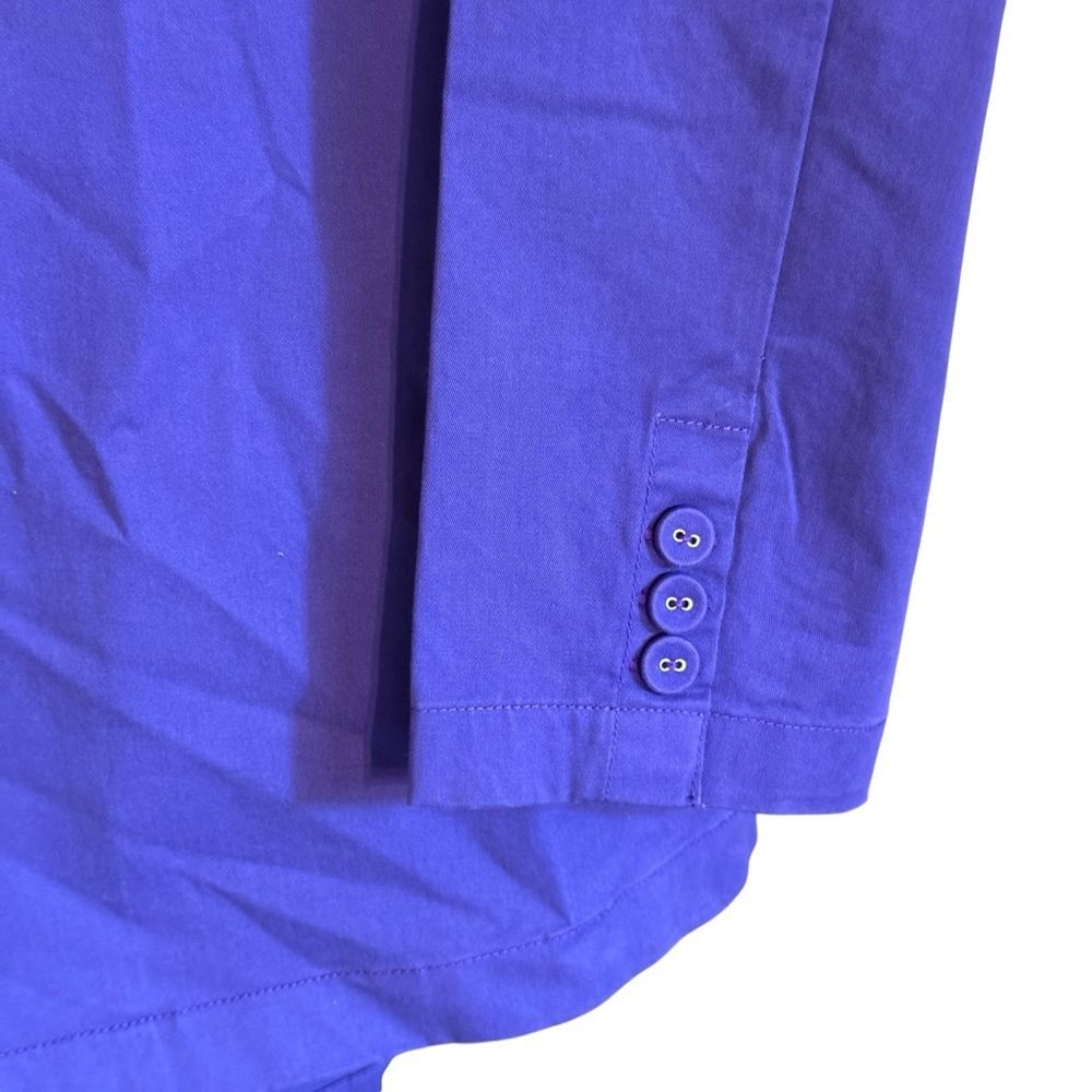 The Drop Vibrant Purple Blazer w/ Back Cutout Size Large - Picture 6 of 7
